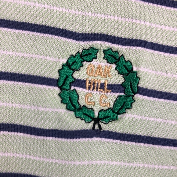 Peter Millar | Striped Essential Golf Polo -XL - Picture 4 of 5
